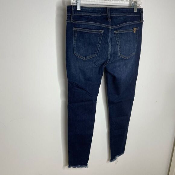 Joe’s Jeans Step Hem Skinny Jeans Women's Size 29 (30x27) Mid-Rise Dark Wash - Picture 7 of 10